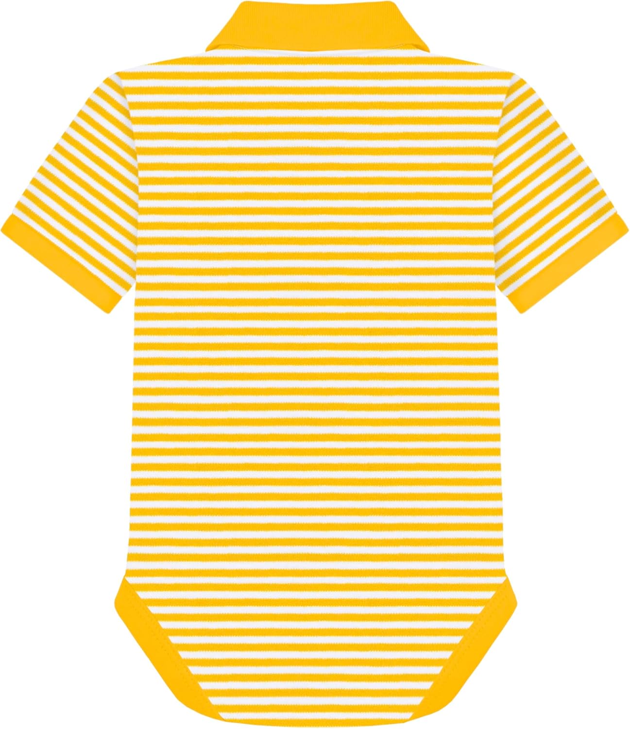 Creative Knitwear College Baby Striped Polo Bodysuit - Team Logo, Multiple Colors, for Boys & Girls (0-12 Months) - Image 2