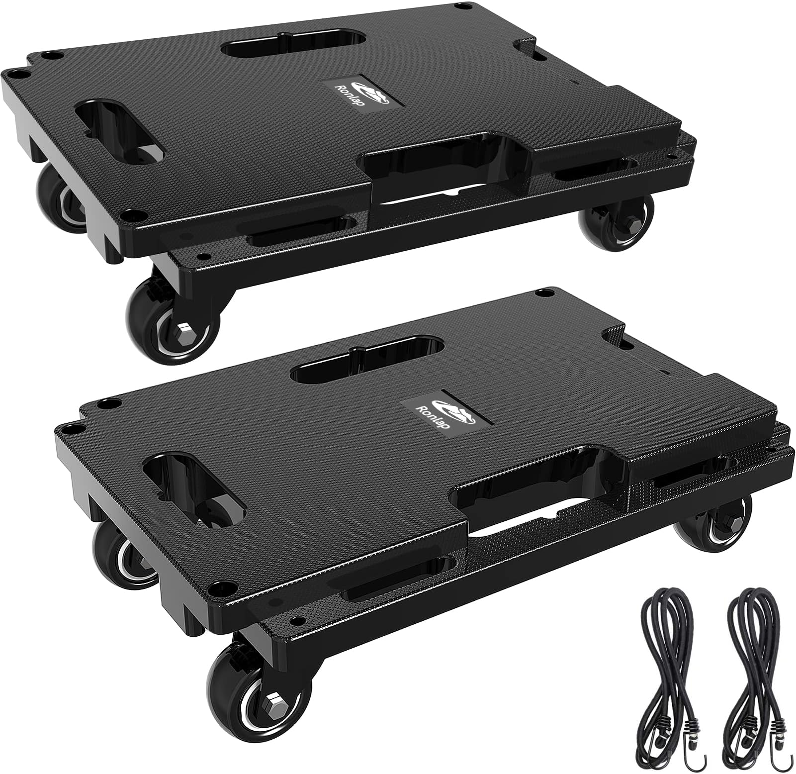 Ronlap Furniture Moving Dolly, 4 Wheels Small Flat Dolly,400 KG Capacity