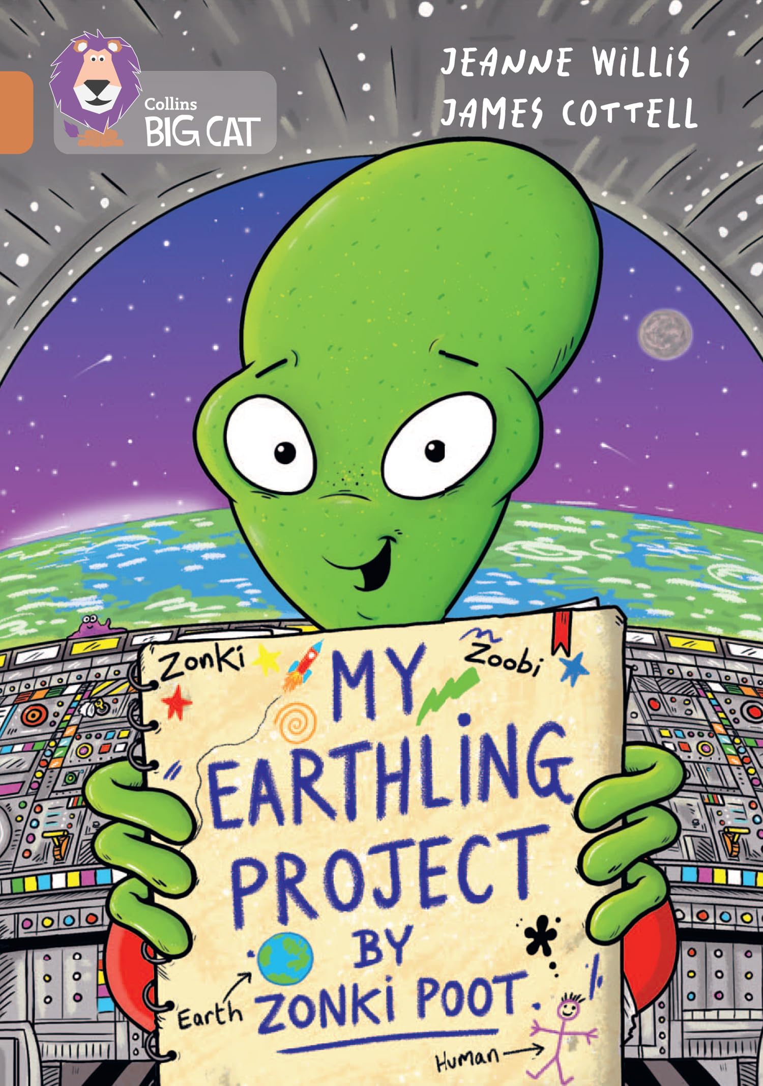 "My Earthling Project" by Zonki Poot: Band 12/Copper (Collins Big Cat)