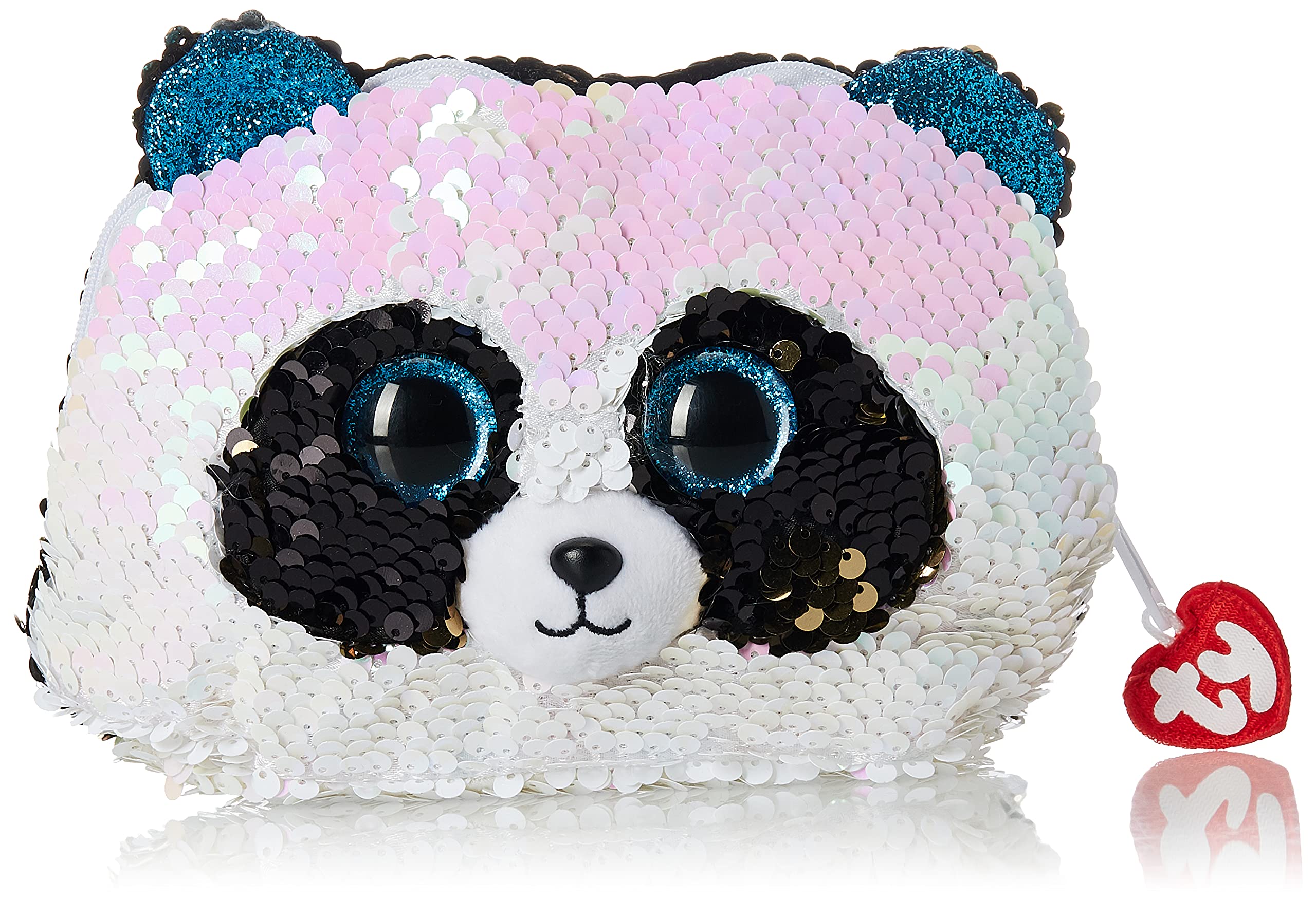 Fashion Sequin Panda Bamboo Accessorry bag