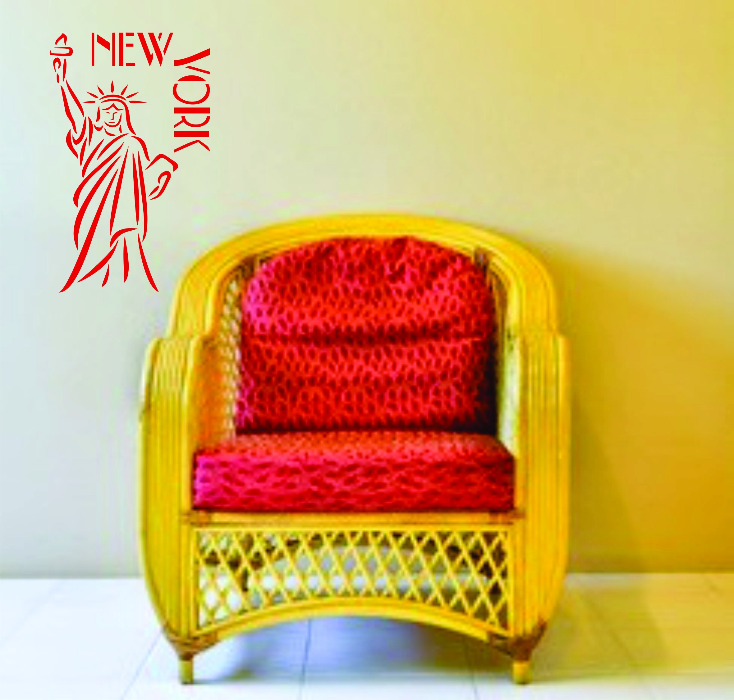 Schablone New York Freiheitsstatue Miss Liberty - B Produktbild-Vorschau 10