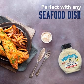 Inglehoffer Seafood Tartar Sauce, 8.25 Oz Squeeze Bottle