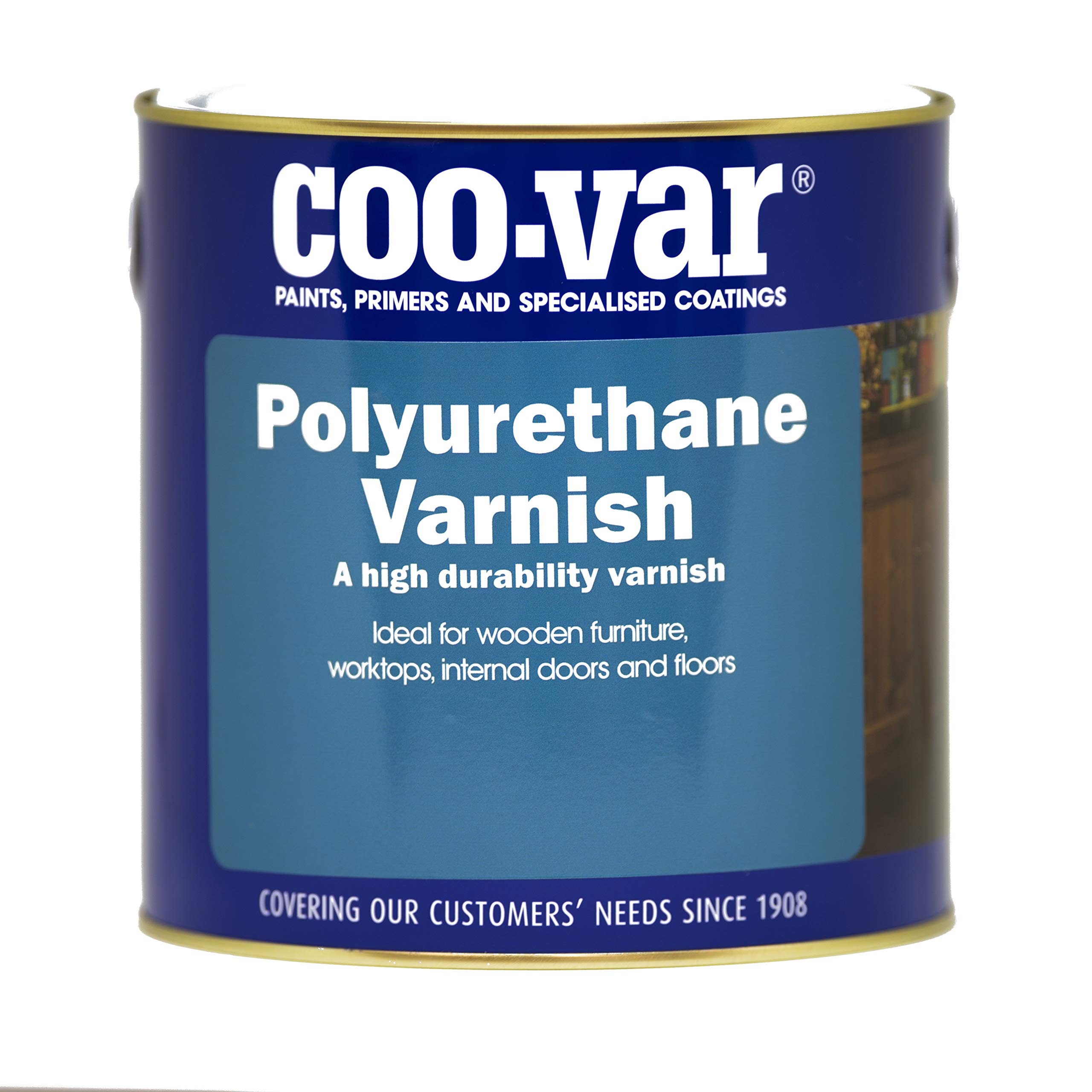 Coovar Coo-Var - Coo-Var - Coo-Var - Coo-Var Polyurethane Varnish - Eggshell - 500Ml