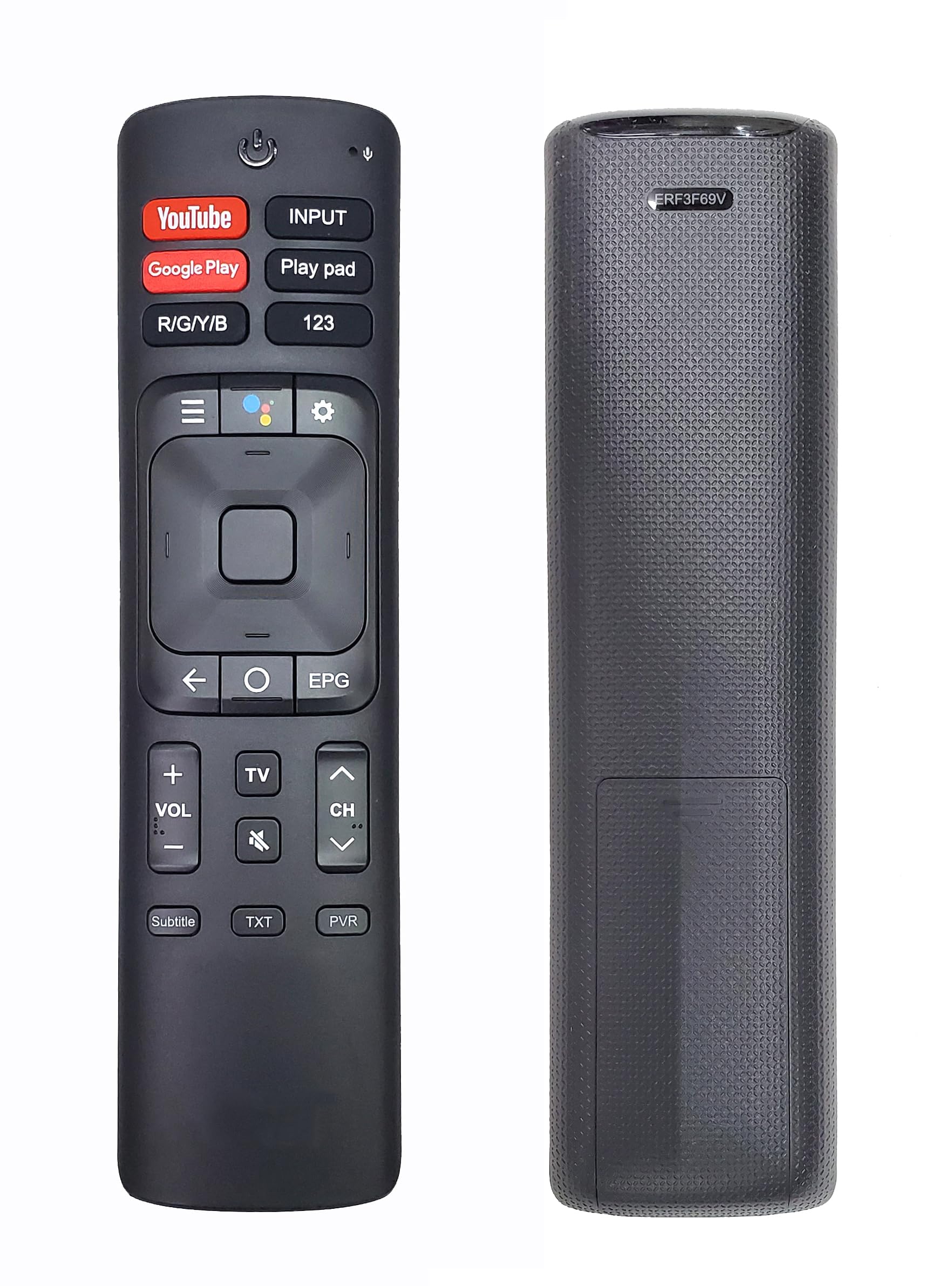 TECVITY Bluetooth Remote No. ERF3F69V with Voice Function Replacement for, VU 4K UHD Smart LED TV Remote (B08PMM8MRV) Amazon Price History, Amazon Price Tracker