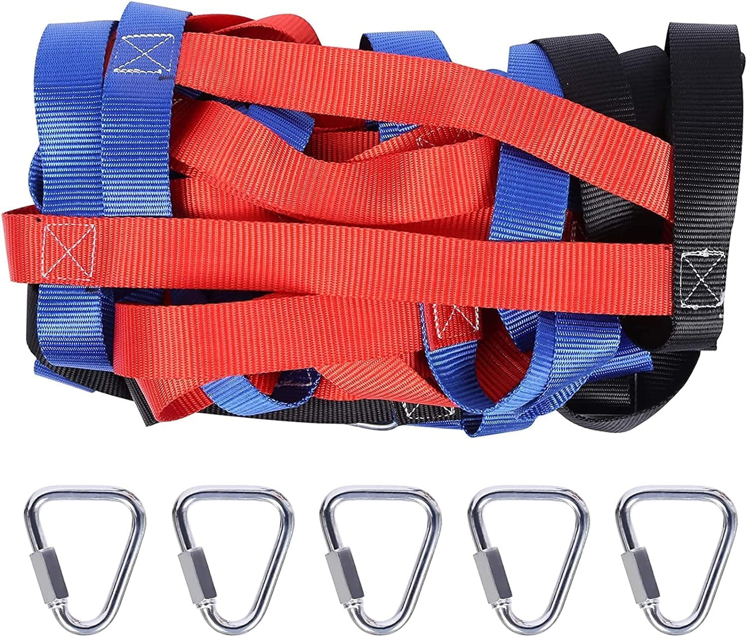 Climbing Net, Heavy Duty Climbing Cargo Net Rope Ladder, Outdoor Cargo Webbing Net for Playground Climbing Games