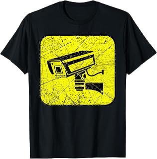 Cámara de Vigilancia CCTV Seguridad Seguridad Invasión Regal Camiseta