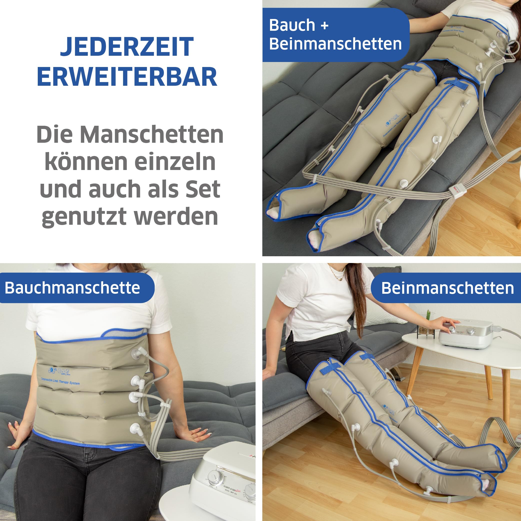 Fascia addominale per drenante linfatico Vitalymph – adatta per uso domestico e fisioterapia