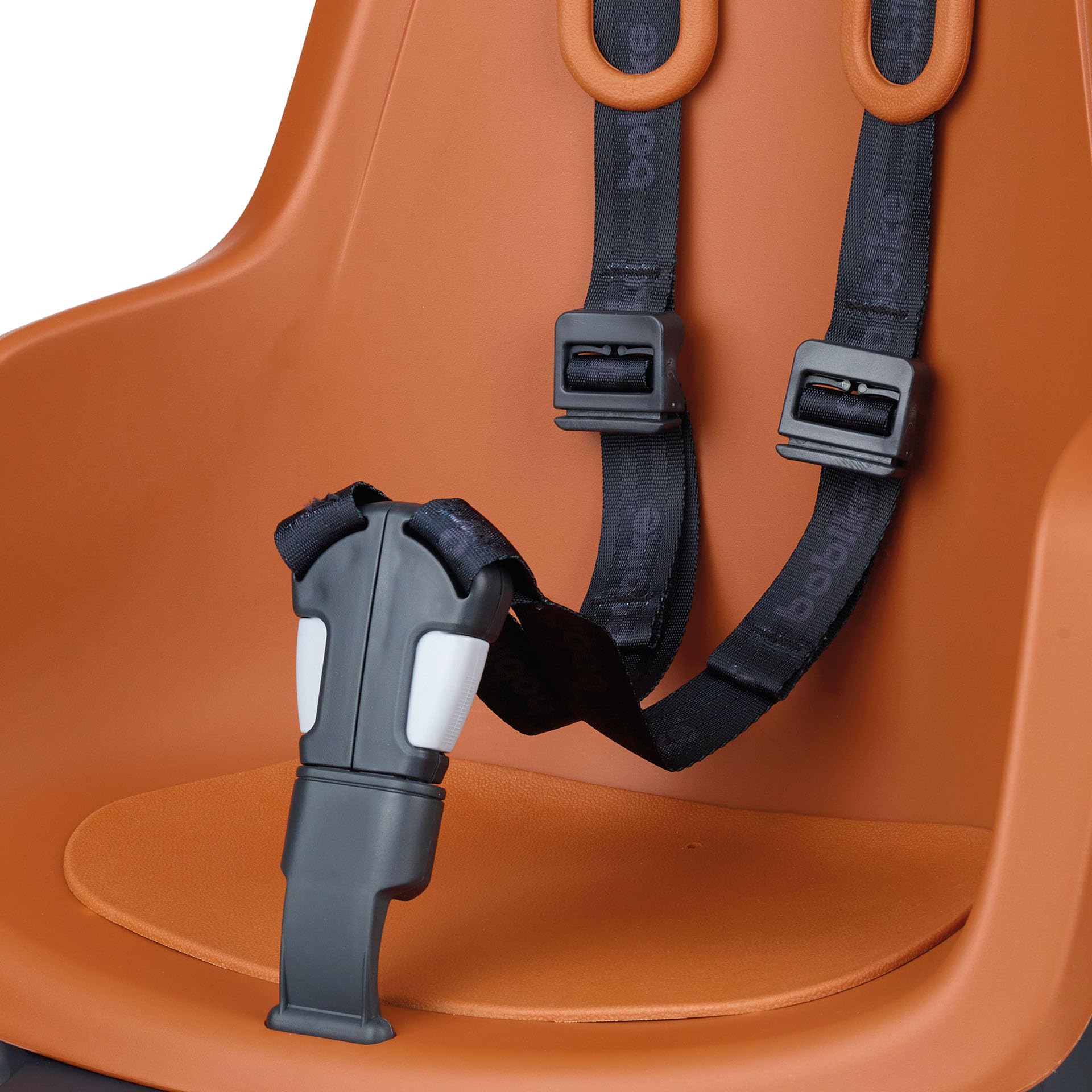 BOBIKE 8012200019 - Siège arrière One Maxi avec système 1P&E-BD pour vélo avec Roues de 26” à 29'' avec Fixation sur Le Tube de Direction et Le Porte-Bagages en Couleur Marron Chocolat