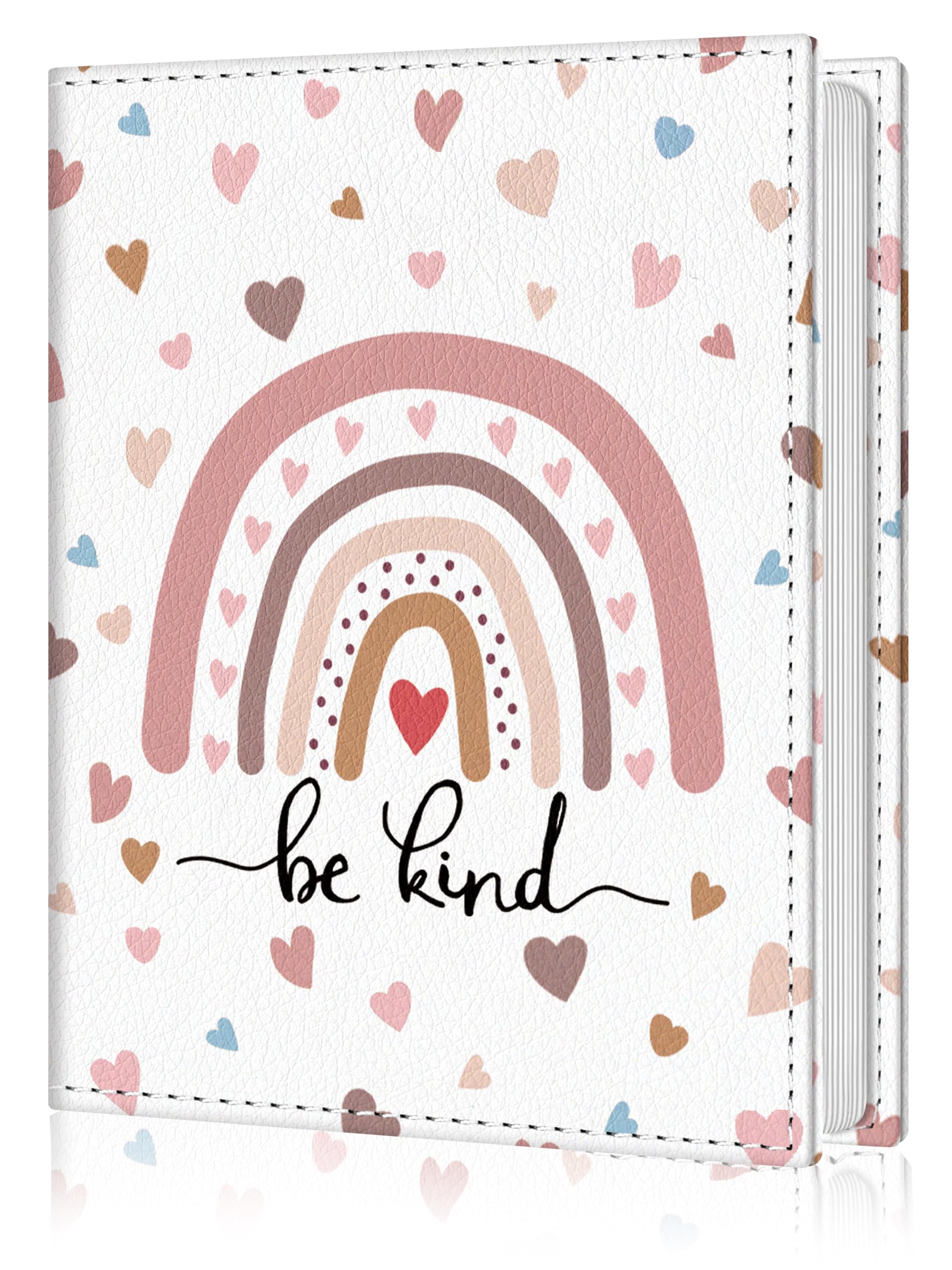 Photo Album 4x6, 56 Pockets Small Picture Book Rainbow Be Kind