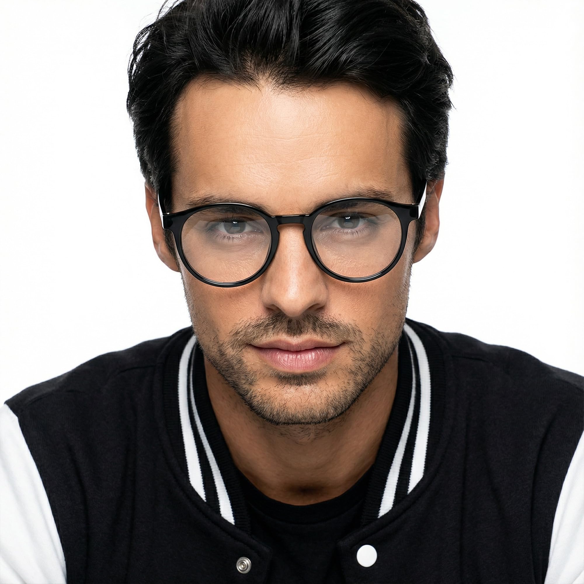 LENSKART BLU | Zero Power Blue Cut Computer Glasses | Anti Glare, Lightweight & Blocks Harmful Rays | UV Protection Specs | Green | Men & Women| LB E14453 1