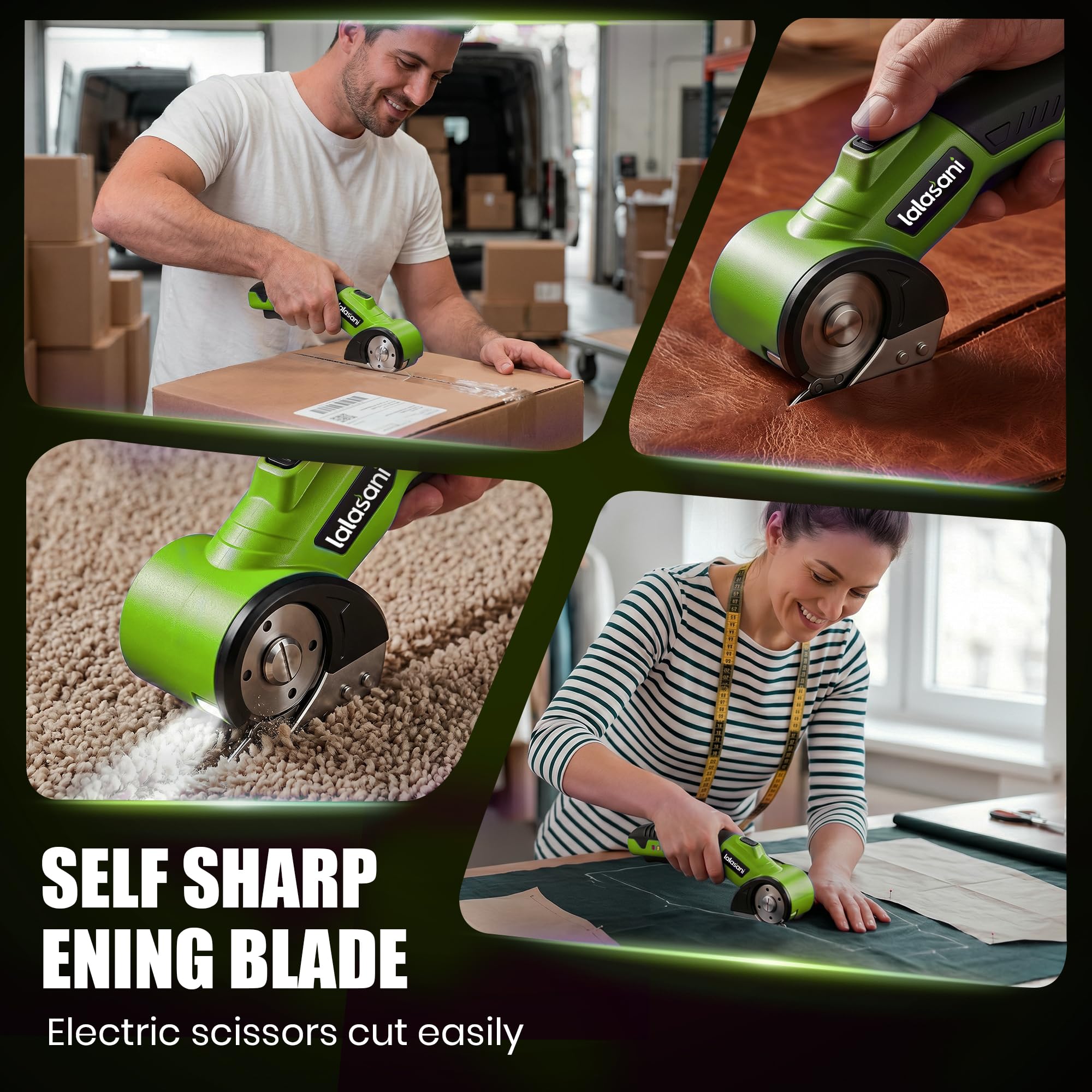 Cordless Electric Scissors - Cut Cardboard & More! -5 Cordless Electric Scissors - Cut Cardboard & More! -5