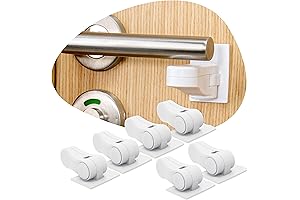 6-Pack Lever Lock for Secure Child Safety - Ultimate Door Handle Protection