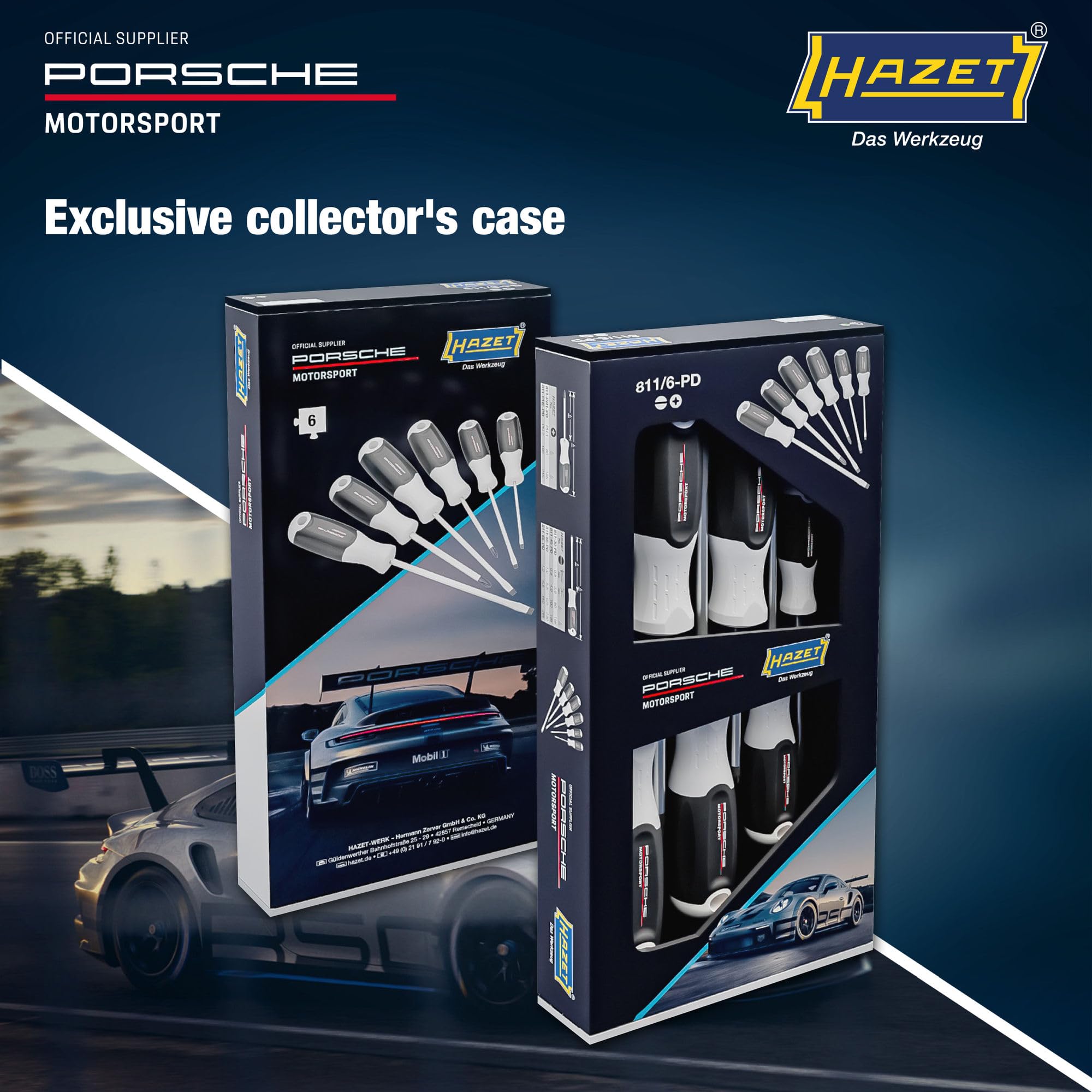 Amazon.com: HAZET Porsche Motorsport Edition 811/6-PD Screw Driver