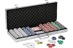 Fat Cat Travel Poker Set in Stylish Aluminum Case