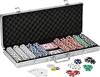 Vista 5 de Across The Board Kentucky Derby/Churchill Downs Juego de carreras de caballos y Fat Cat - Juego de fichas de póquer Texas Hold 'em Claytec de 0.41