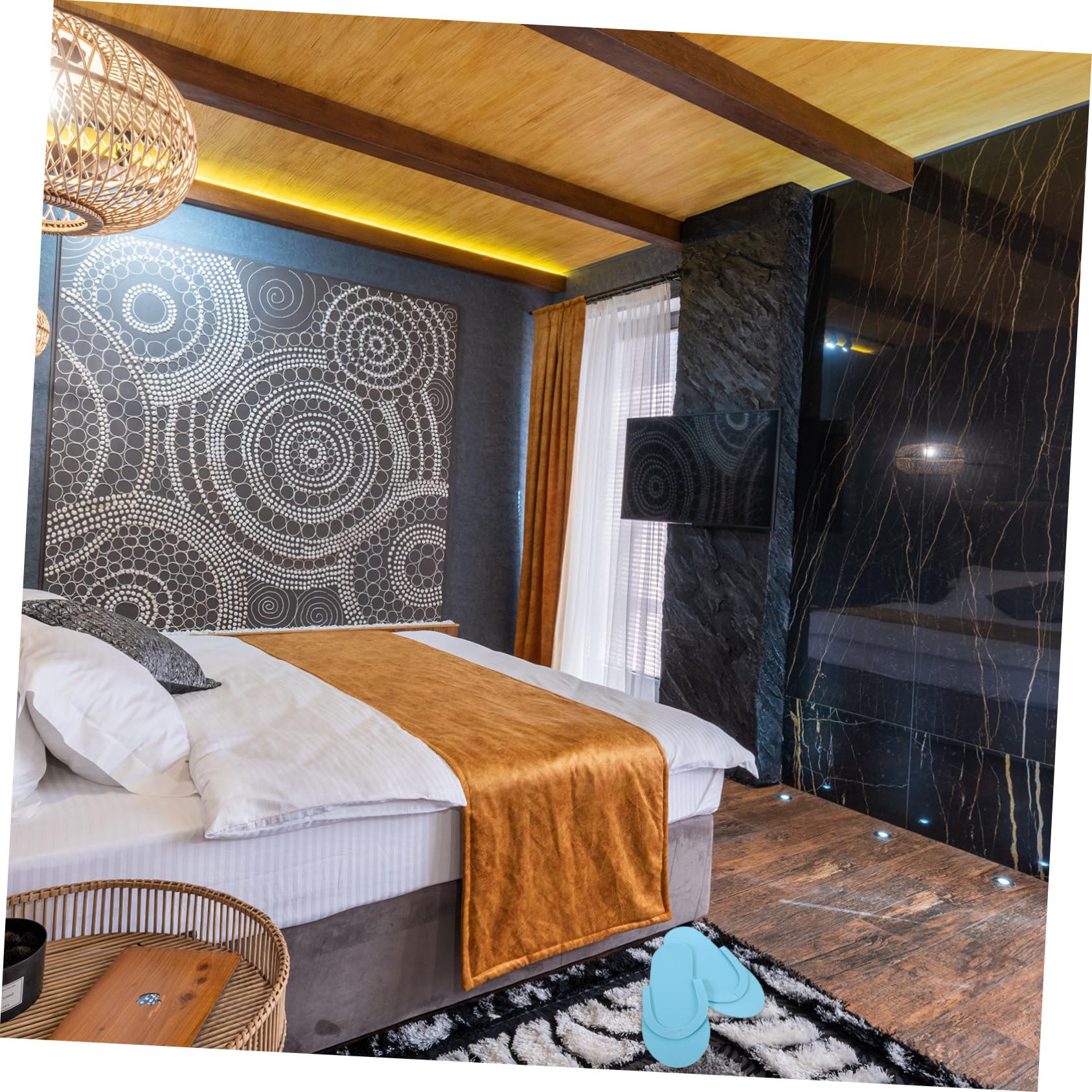 Infradito monouso per doccia/salone di bellezza/pedicure/spiaggia, in schiuma, 36 paia, colore casuale
