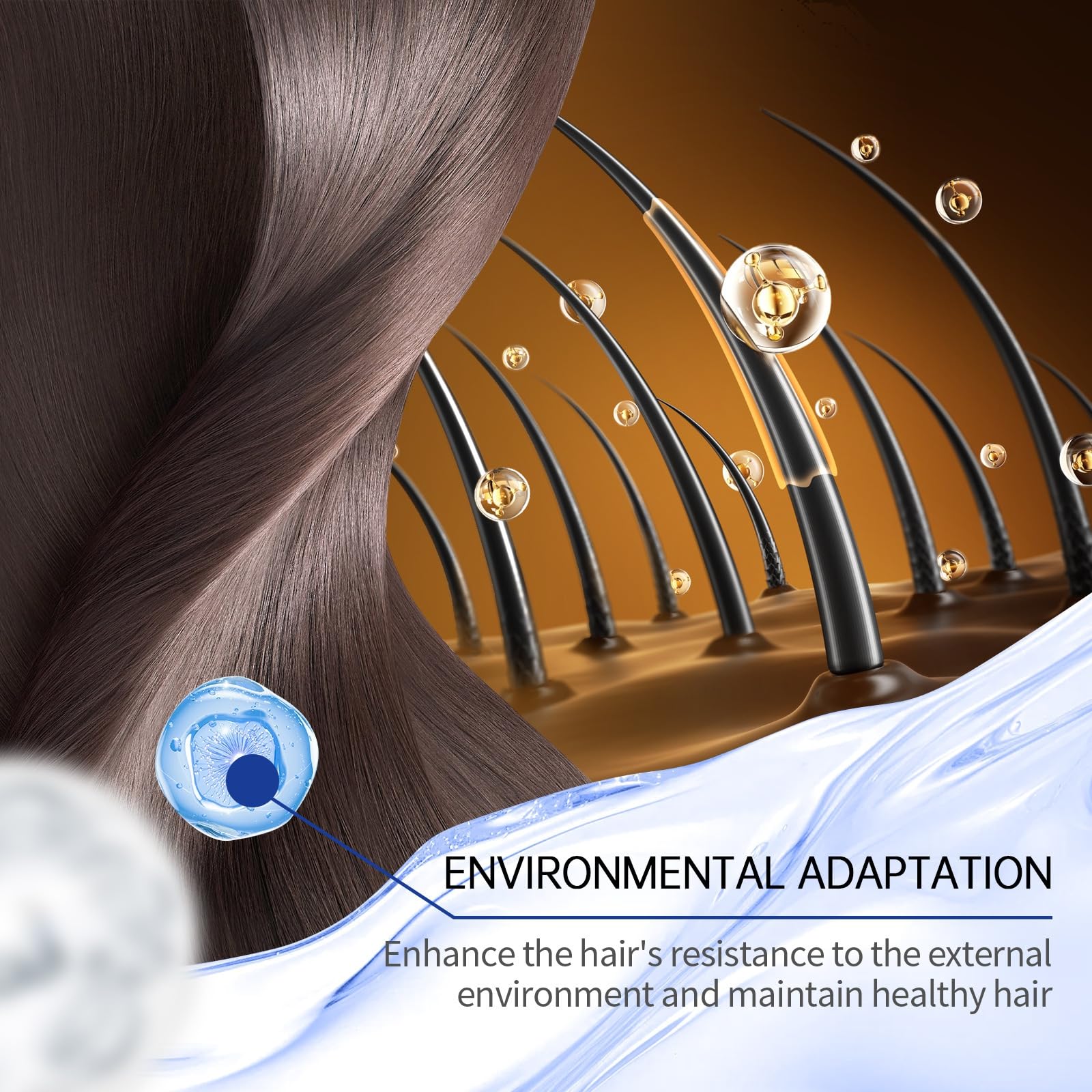Hair Regrowth System, New Hair Growth Serum & Regrowth Treatment for Women & Men, Micro-Needling Infusion Scalp Serum - Image 3