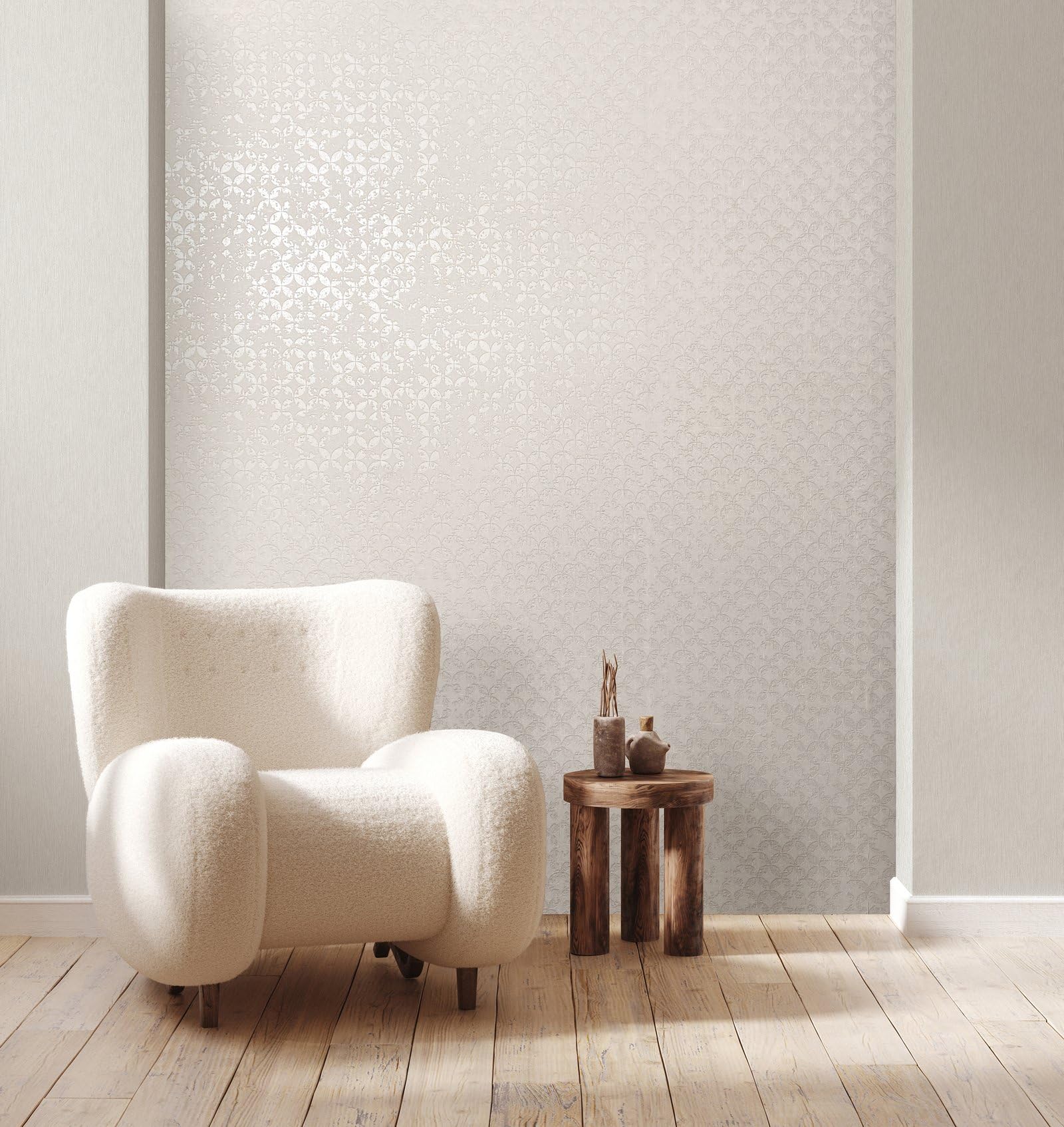 Galerie 35122 City Romance Beige Abstract Wallpaper