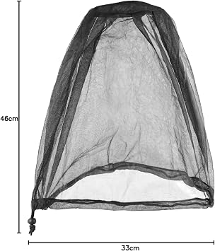 Lifesystems Insect Head Net Mesh Face Covering To Protect Against Midge, Mosquito, Wasps And Other Flying Insects