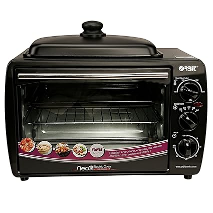 Orbit Neo 18 Litre 1200-W Electric Convection OTG Oven Toaster Grill (Black)