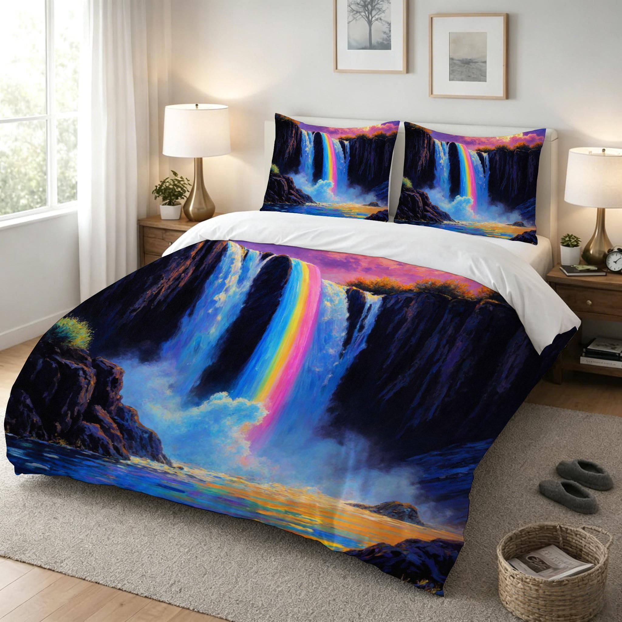 Funda Nórdica Cama 180, 240x260 cm Cascada Blanca, AQ2202