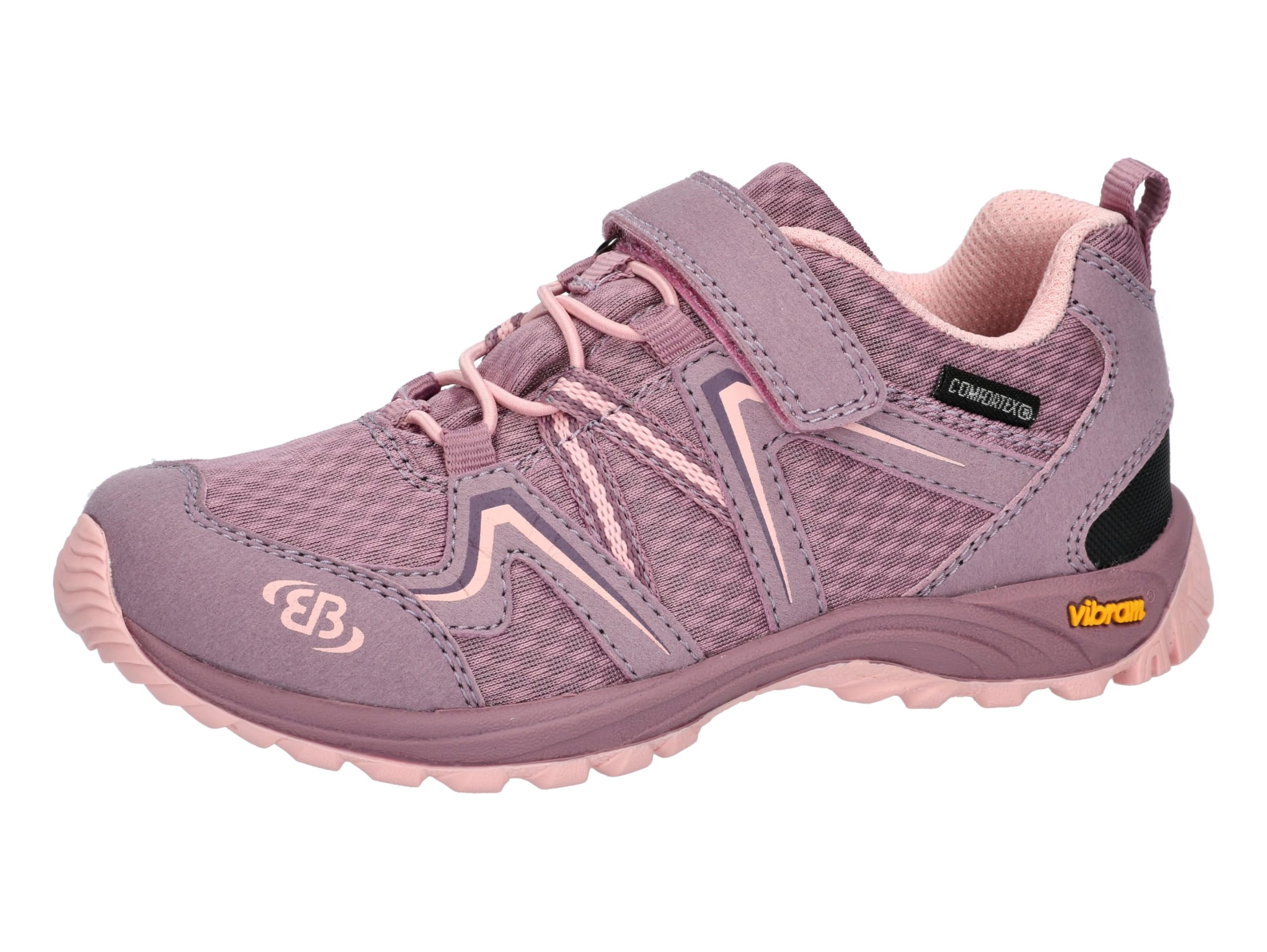 Brütting Rockwall Trekking Shoes, Purple/Pink, 35 EU
