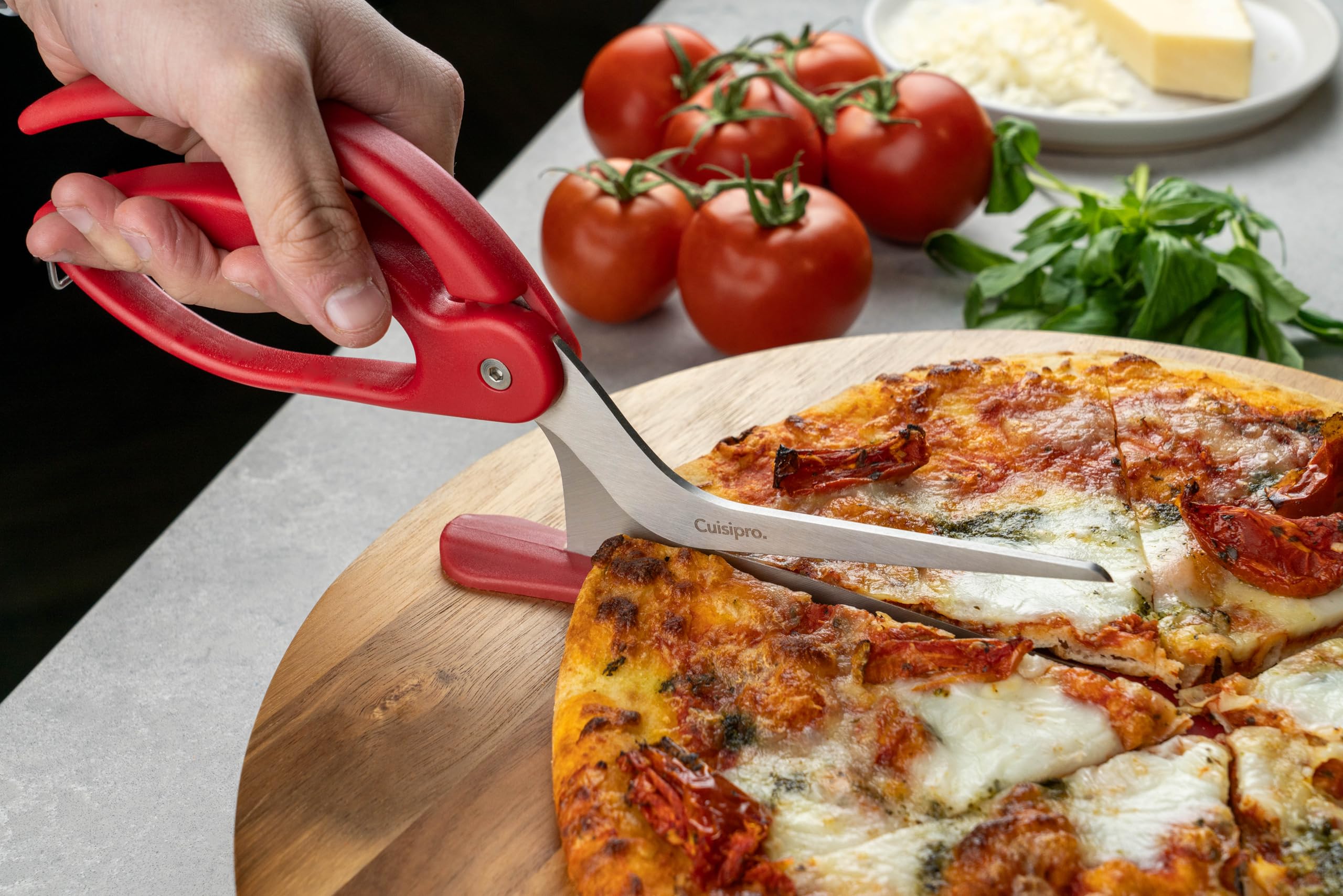Amazon.com: Cuisipro Pizza Shears, Red 11.7x1.4x4.6
