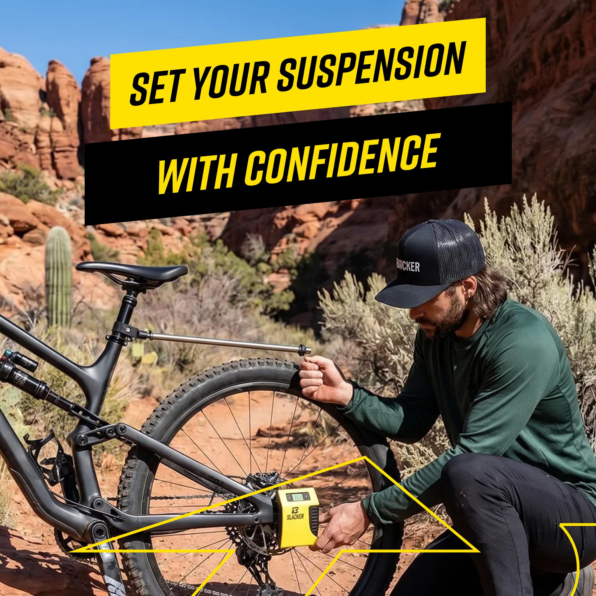 Slacker Mountainbike Starter Suspension Tuning Kit