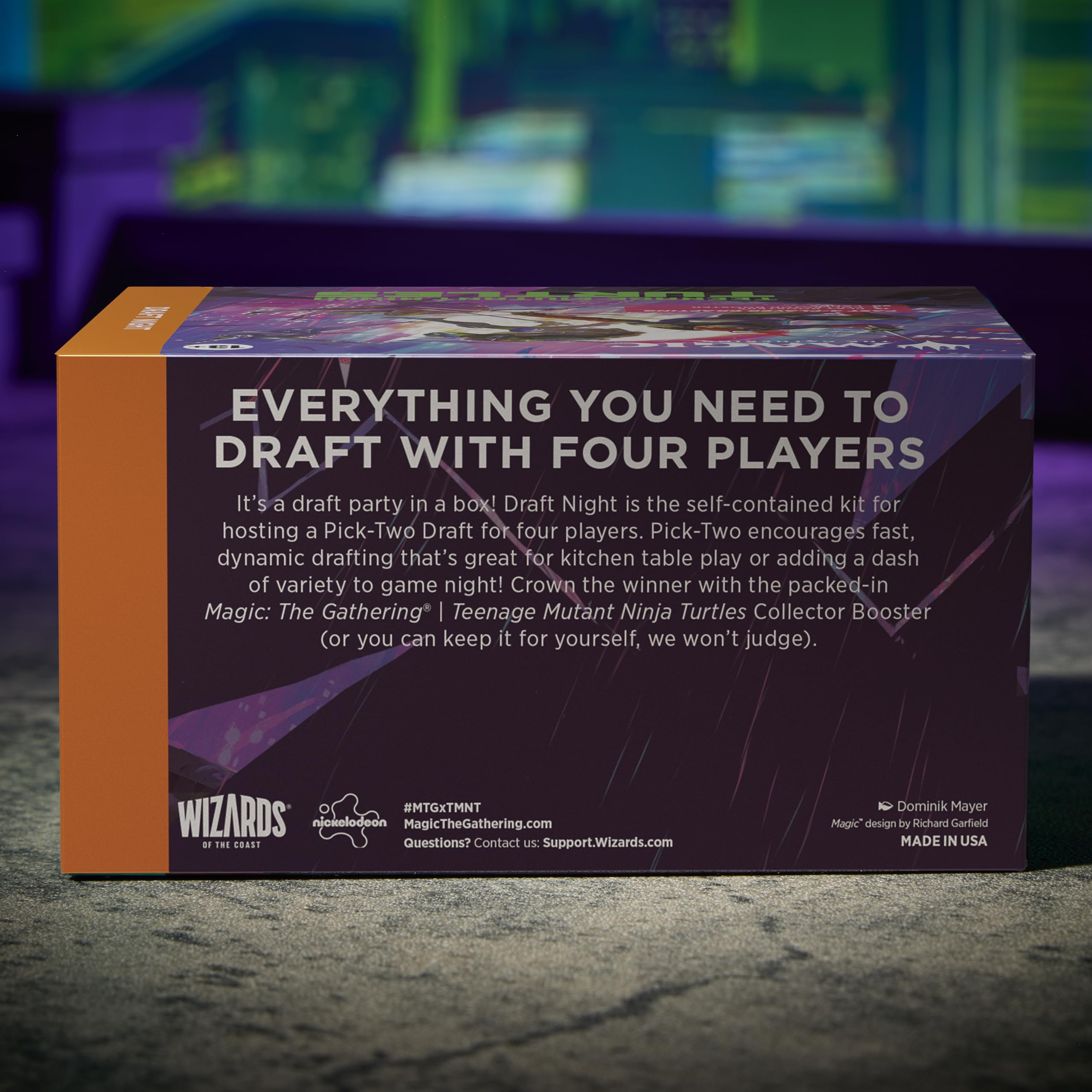 Magic: The Gathering Teenage Mutant Ninja Turtles Wieczór Draft Wersja Angielska