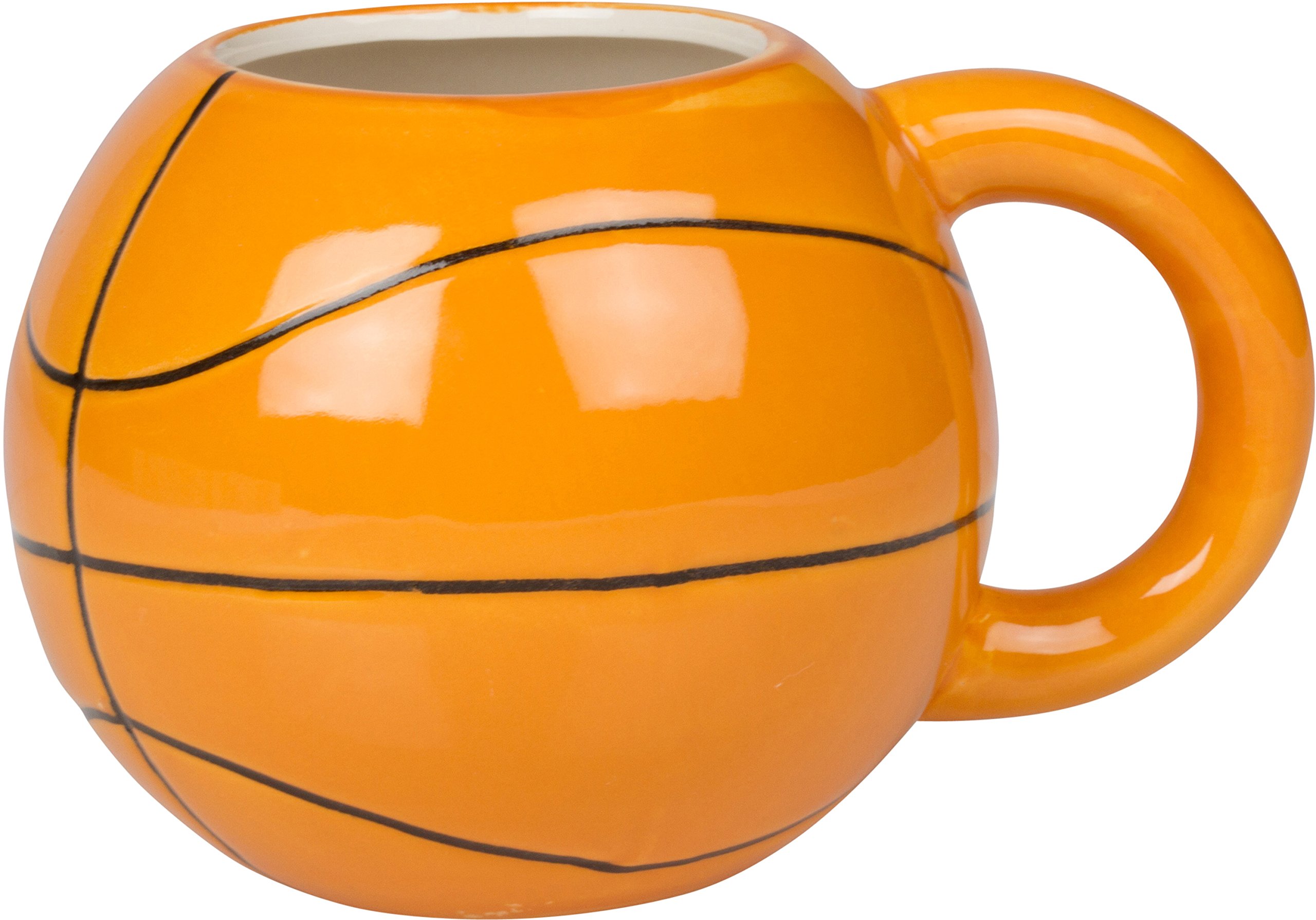 Allures & Illusions Basketball Shaped Ceramic Mug, Orange: Buy Online at  Best Price in Egypt - Souq is now Amazon.eg