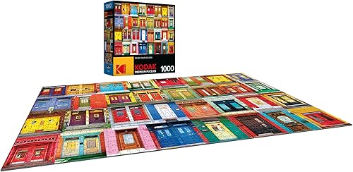 Miniatura 6 de KODAK PREMIUM PUZZLES - Rompecabezas colorido con puertas de Montreal, multicolor