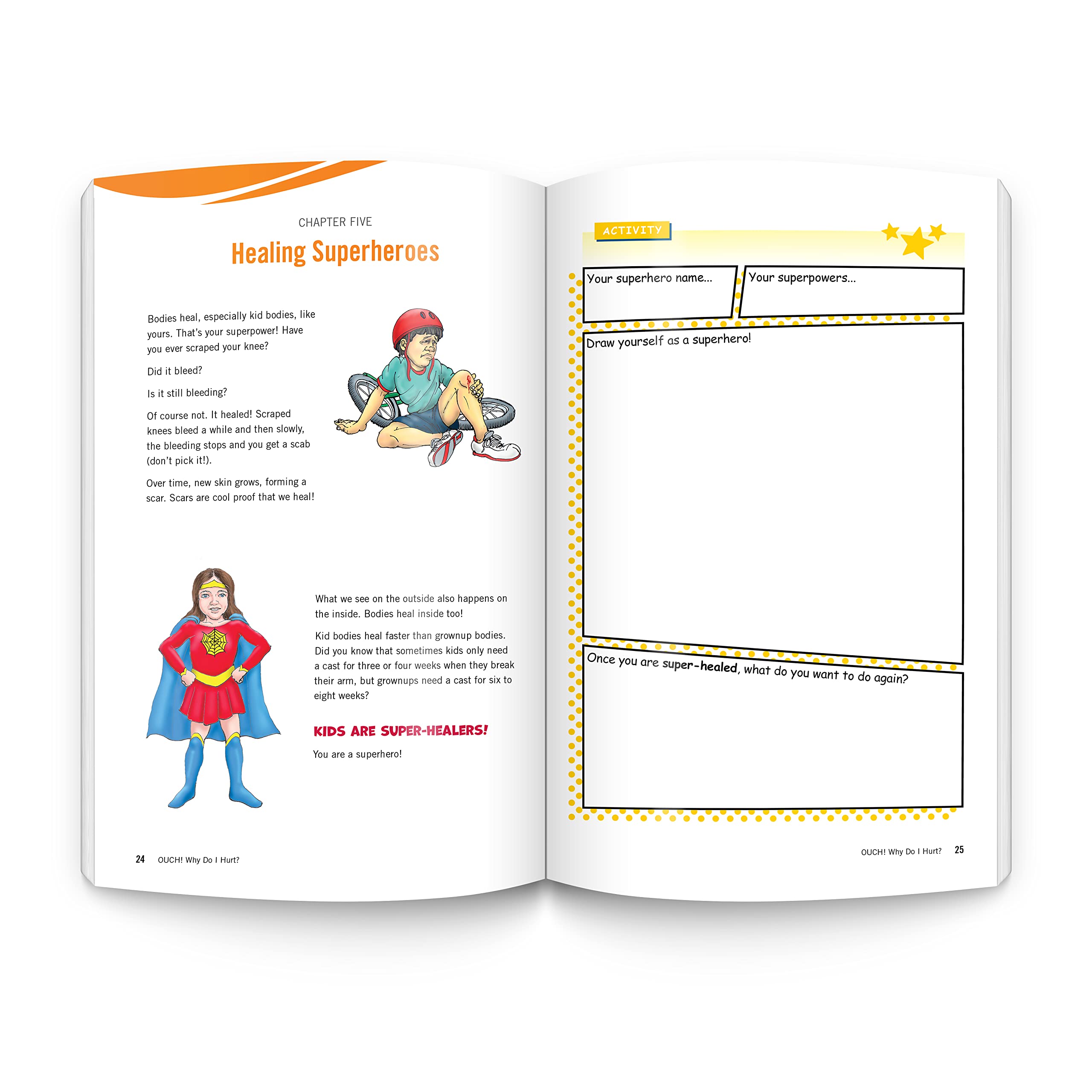 Ouch! Why Do I Hurt?: A Children's Workbook and Guide to Understanding Pain - Image 4