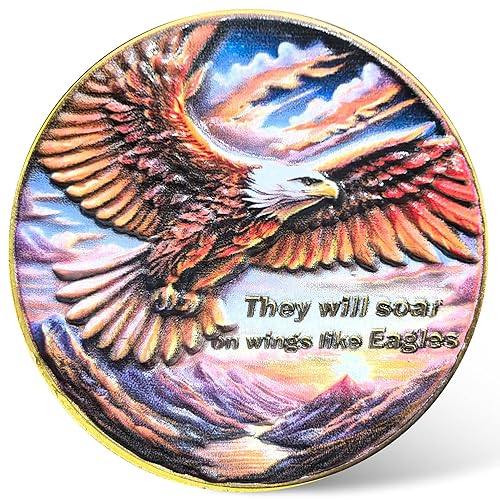 Soar On Wings Like Eagles Challenge Coin – Isaiah 40:31
