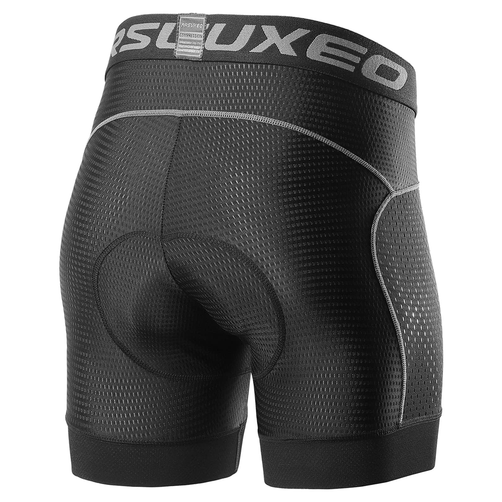 Lixada Pantaloncini da Ciclismo da Uomo Pantaloncini da Bicicletta con Imbottitura per Cuscino