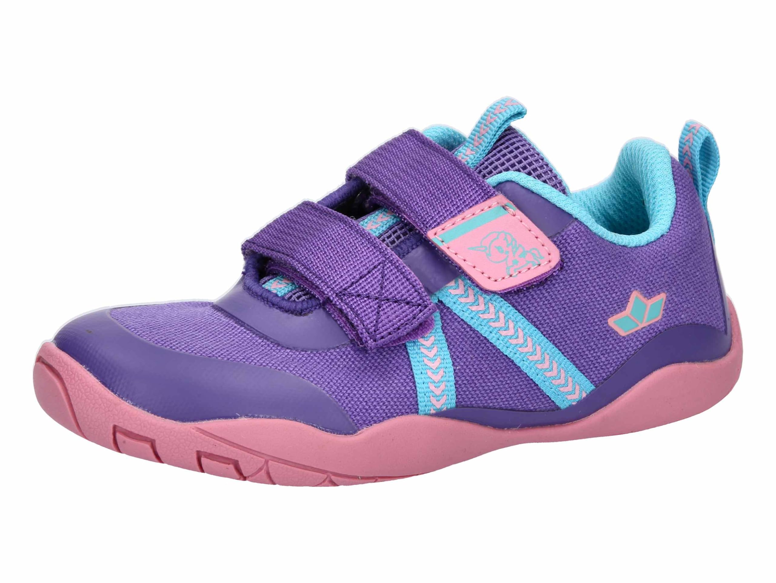 Lico Unisex Children's Aride V Barefoot Shoes, Purple Turquoise, 40 EU