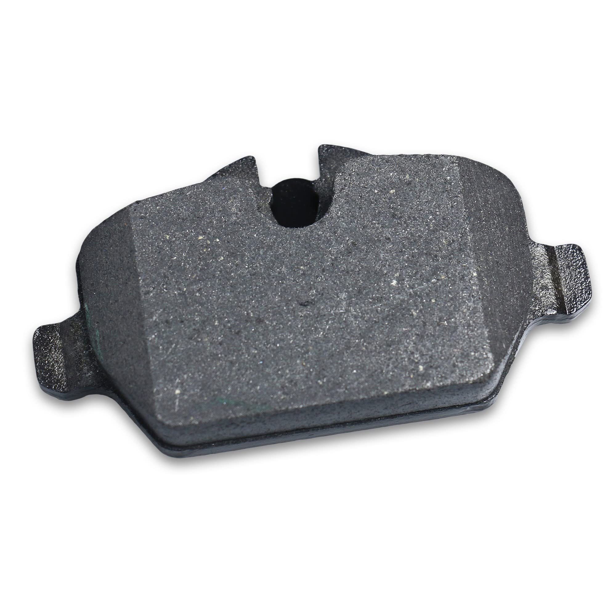 BESTPRICE Juego de frenos eje trasero incl. discos de freno Ø 296 mm completos + pastillas de freno traseras, compatible con BMW Serie 1 (E81), 1 (E87), 3 (E90), 3 Coupé (E92)