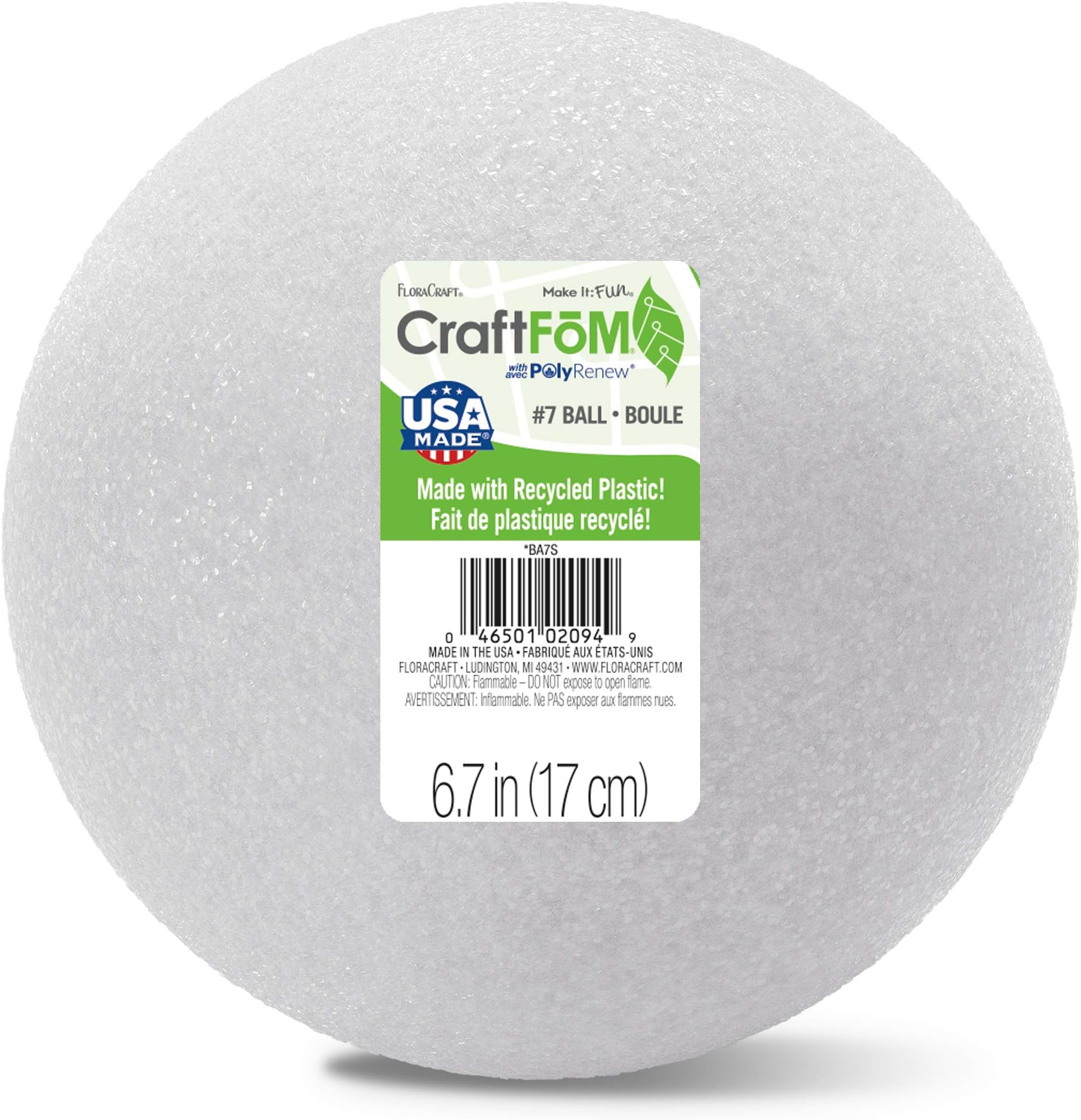 FloraCraftCraftFōM Ball White