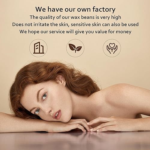 Wax Warmer Kit for Hair Removal at Home - All Skin Types(Black Kit 2)