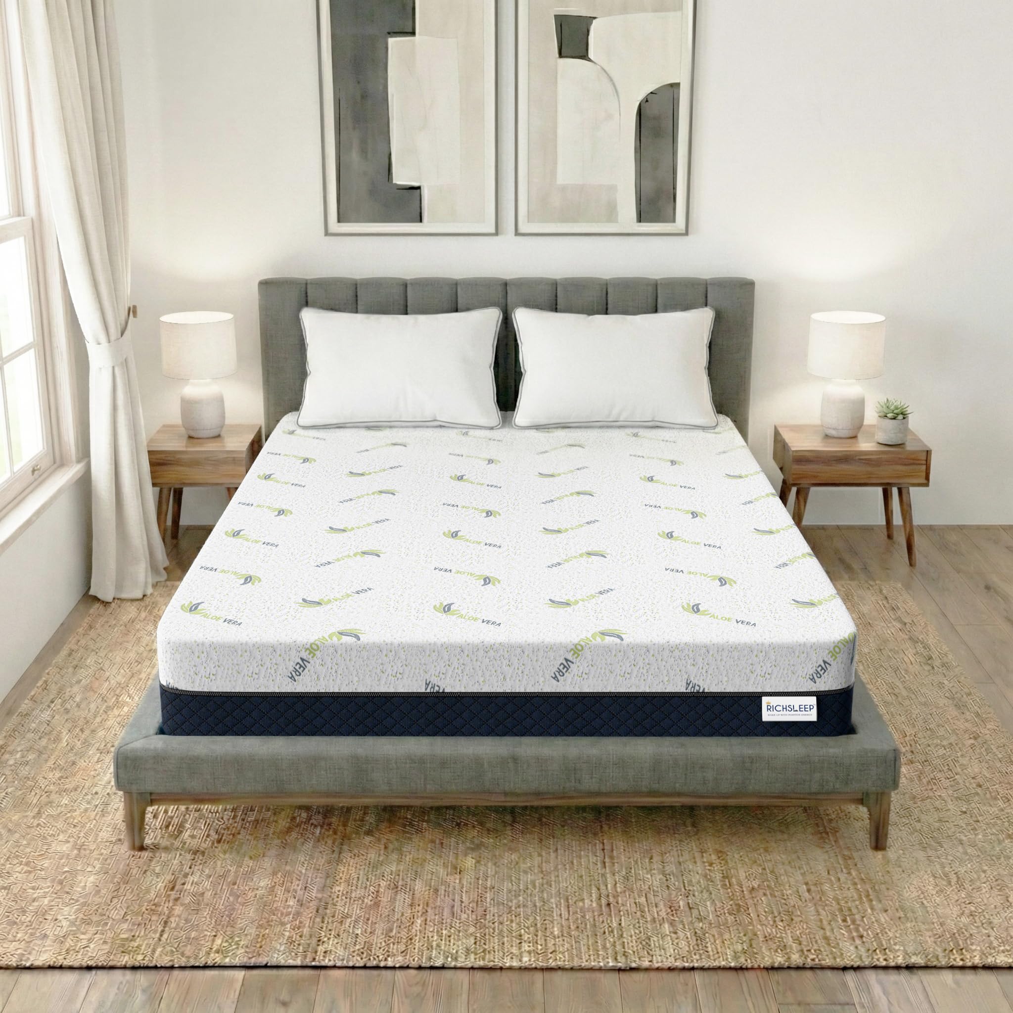 FreshTouch Dual Comfort Mattress | Medium Firm & Soft | Single Size 6-Inch | High Density Foam Bed Mattress for Back Pain Relief | Breathable Fabric | 7 Year Warranty | 78x36x6 Inch-image-33