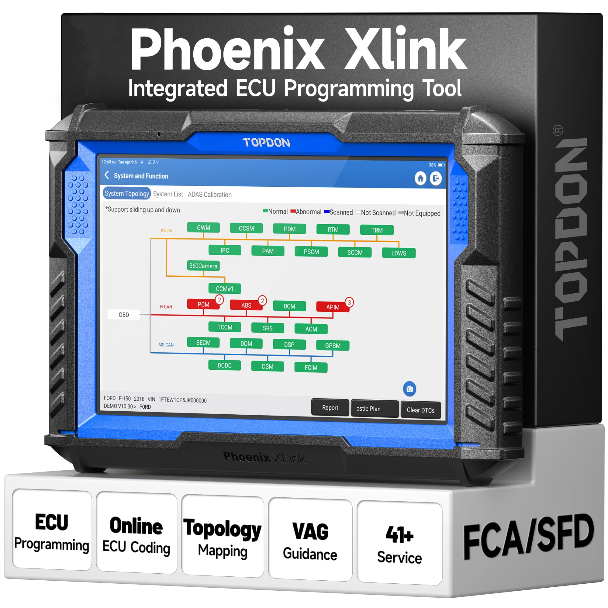 Amazon.com: TOPDON Scanner Phoenix XLink, 2026 New Gen ECU
