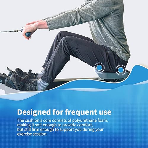 Miniatura 2 de El cojín de asiento para máquina de remo se adapta perfectamente a Concept 2 Rower, cojín de asiento de remo compatible con Hydrow, Concept2 y otras