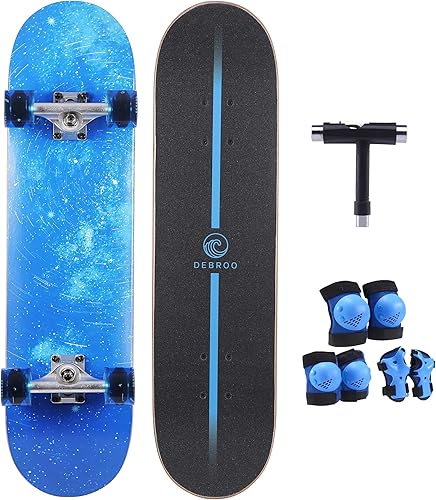 Miniatura 14 de Juegos de patinetas para principiantes con equipo de protección y herramienta de patinaje