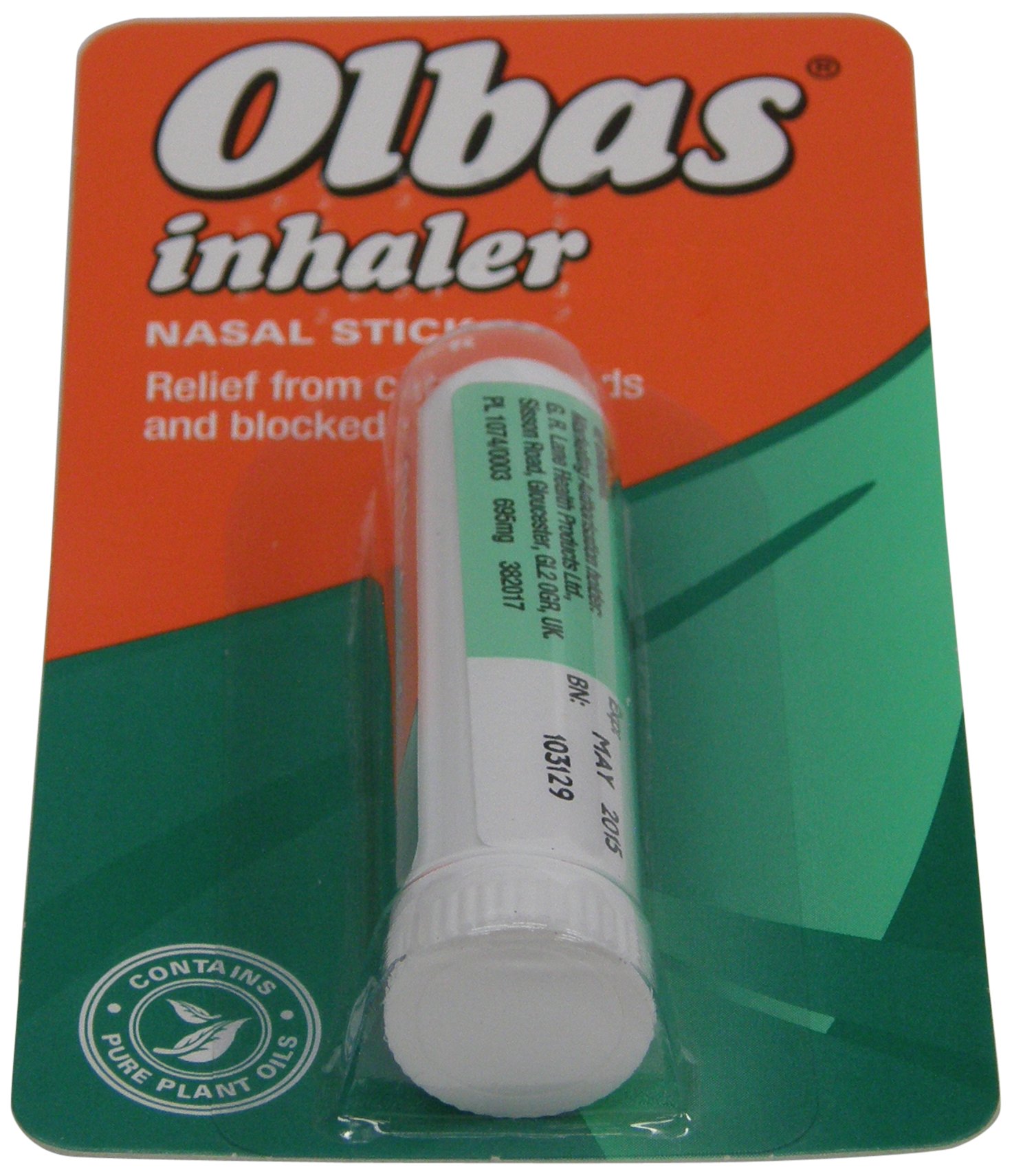 Lanes Health 695milligram Olbas Aromatic Inhaler Stick (Pack of 6)