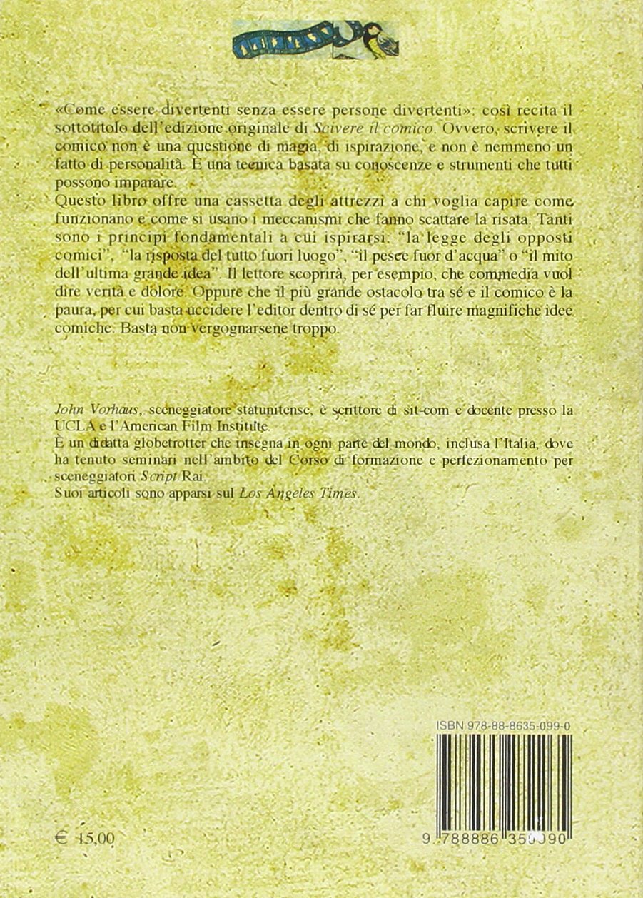 Scrivere il comico. Principi, strutture e pratica di sit-com e comedy