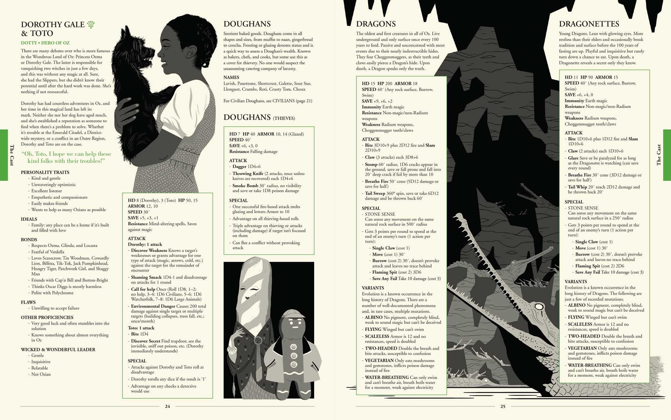 OZ: A Fantasy Role-Playing Setting