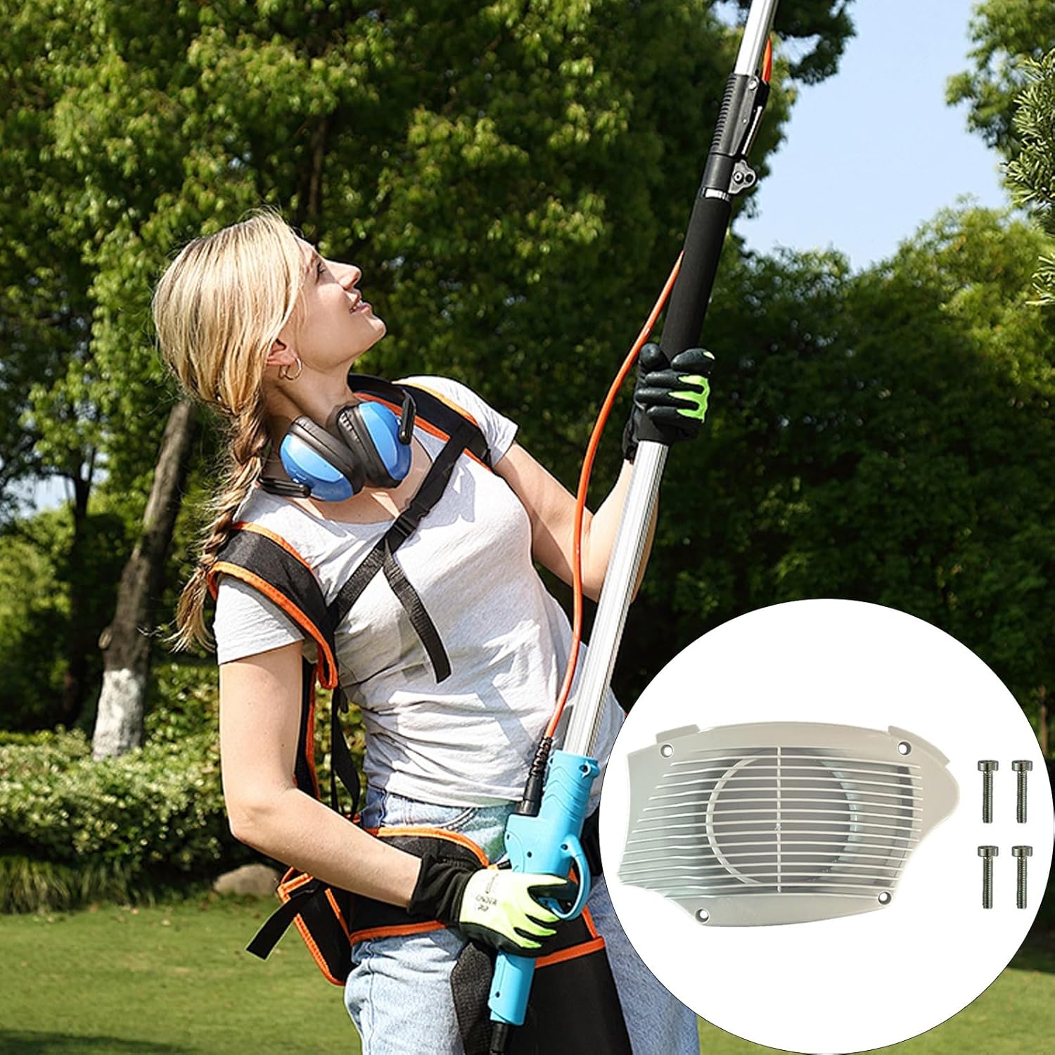 Expert Fan Wrapping Replacement Part for Strong Destruction Shears