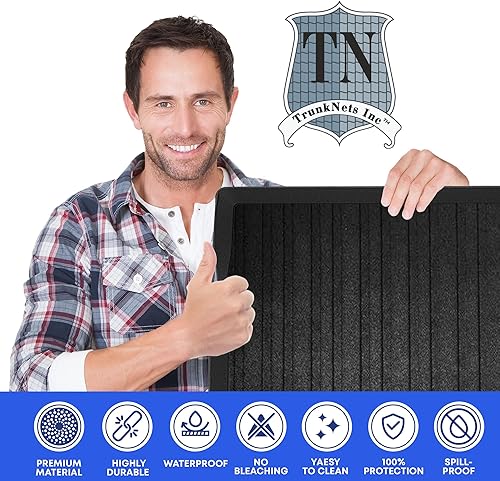 Miniatura 7 de Forro de carga prémium para Toyota Highlander 2014-2019 100% de protección, alfombrilla de maletero de automóvil de ajuste personalizado,