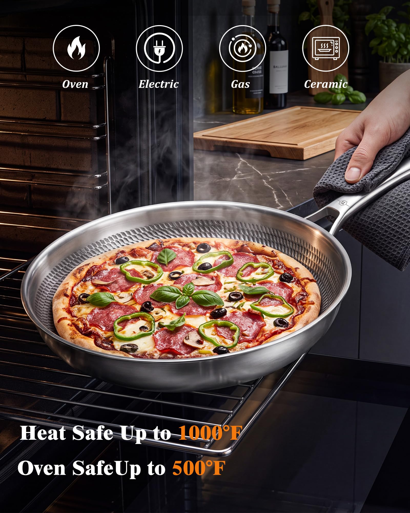 Titanium Pans - Non-Stick, PFAS-Free Cooking -4 Titanium Pans - Non-Stick, PFAS-Free Cooking -4