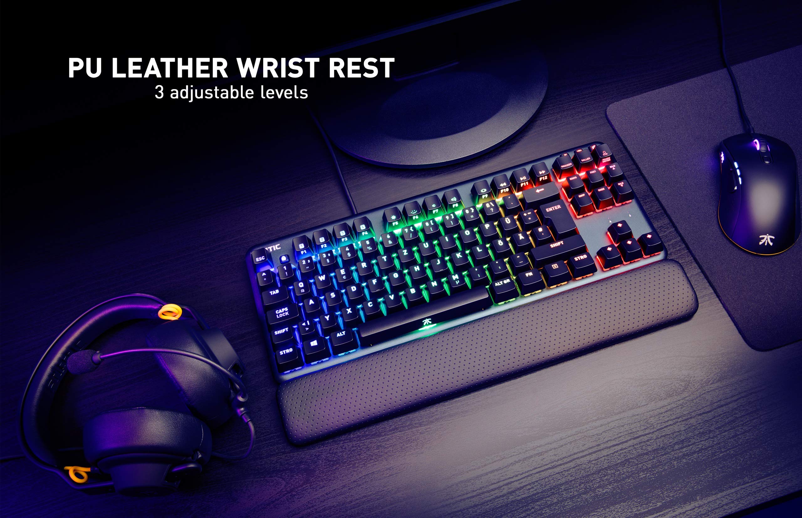 FNATIC miniStreak LED Backlit RGB Mechanical Gaming Keyboard Cherry