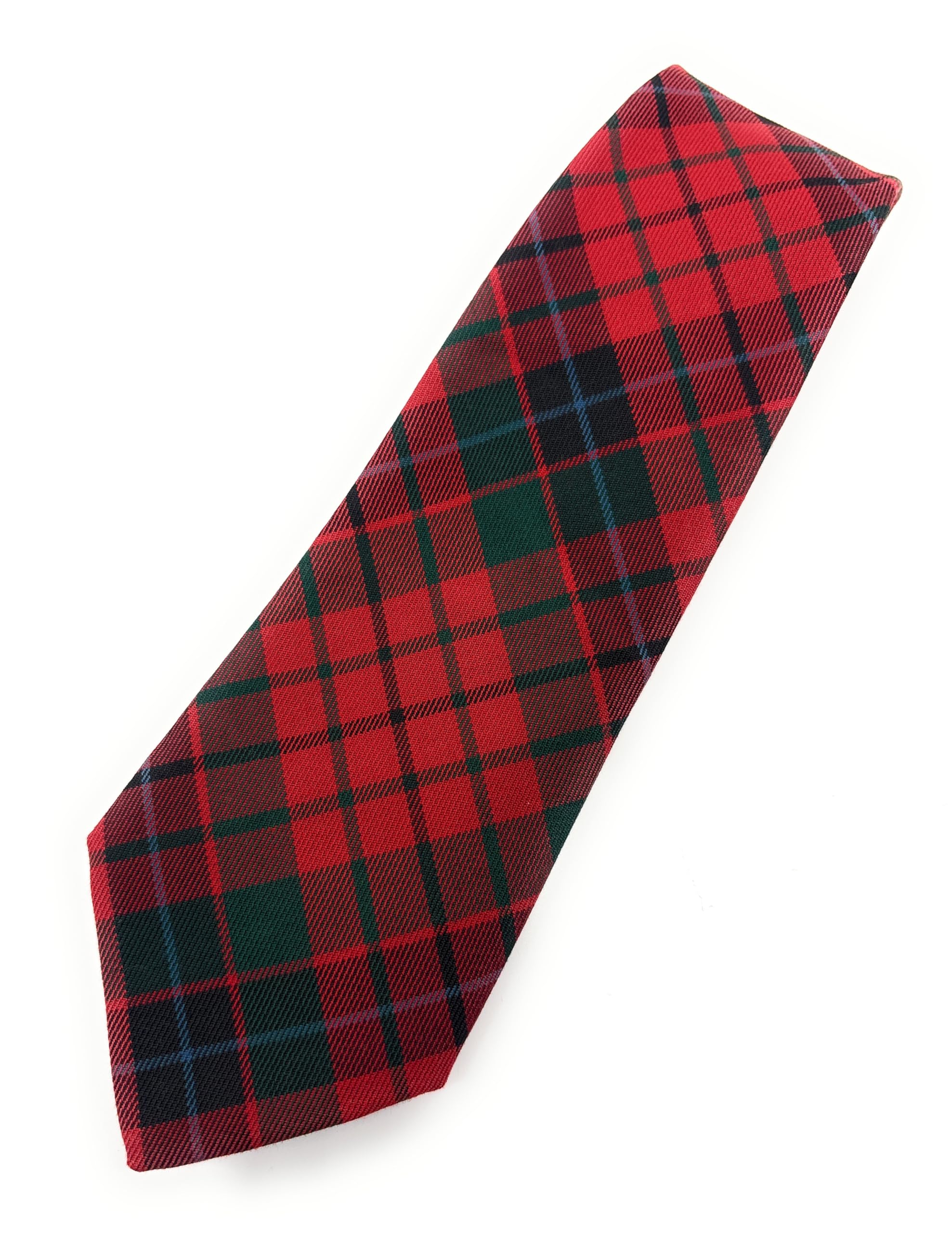 Scottish Essence Nicholson Scottish Tartan Necktie, Traditional Clan Pattern, Made In Scotland, Multiple Tartans Available (Nicholson)